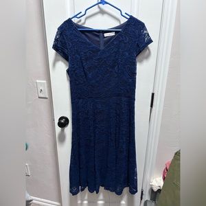 Blue Lace Dress